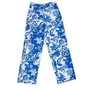 ZARA | floral straight pants | beach & summer wear